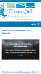 Mobile Screenshot of godeeperstill.org